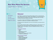 Tablet Screenshot of bowwowmeowva.com